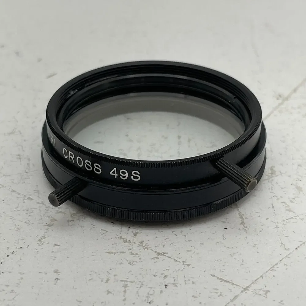 Vintage Kenko Multi Image MIRAGE 49S Glass Lens Filter With Zipper Case - Japan